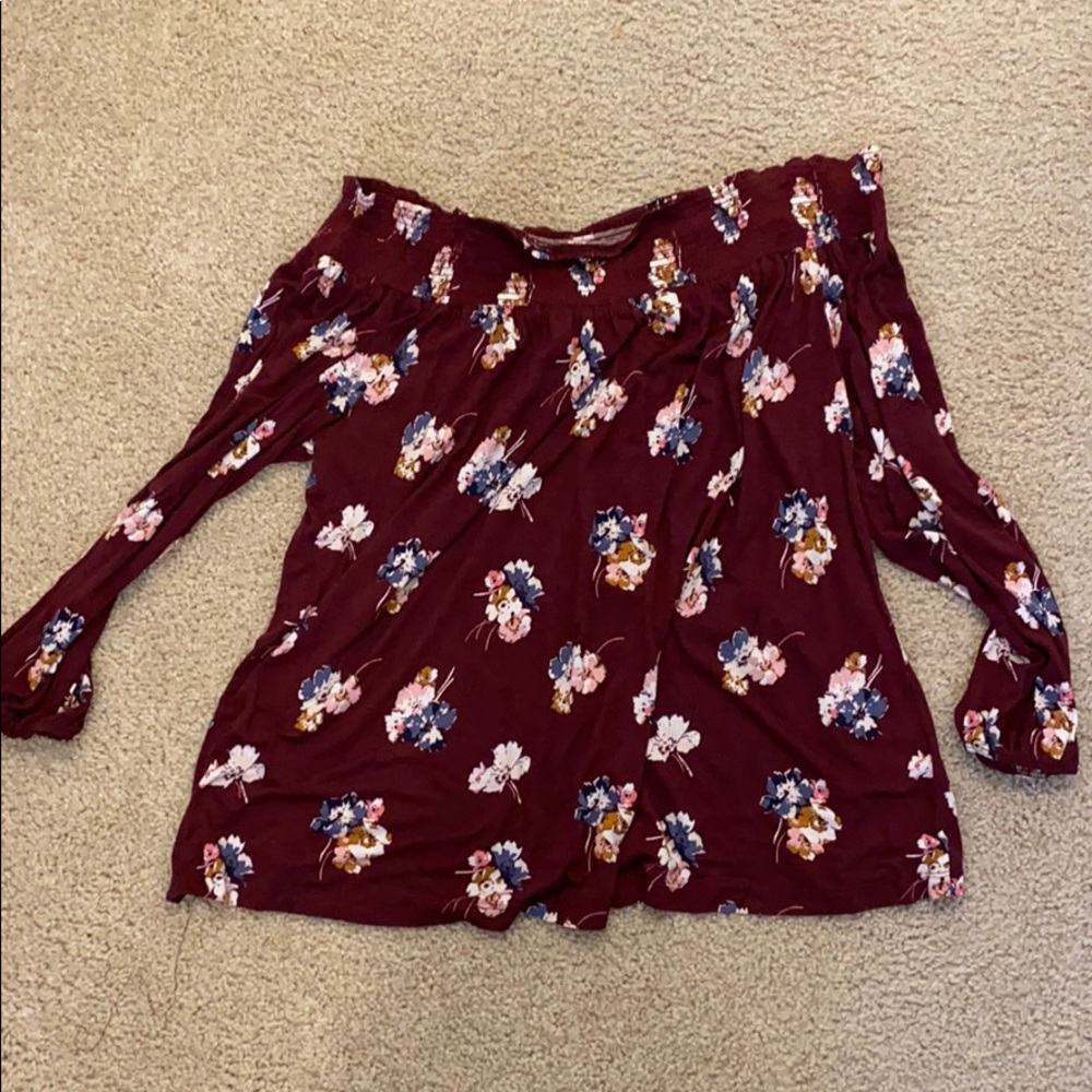 Off shoulder top